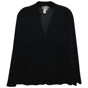OSCAR DE LA RENTA NEIMAN MARCUS VELVET BLOUSE M